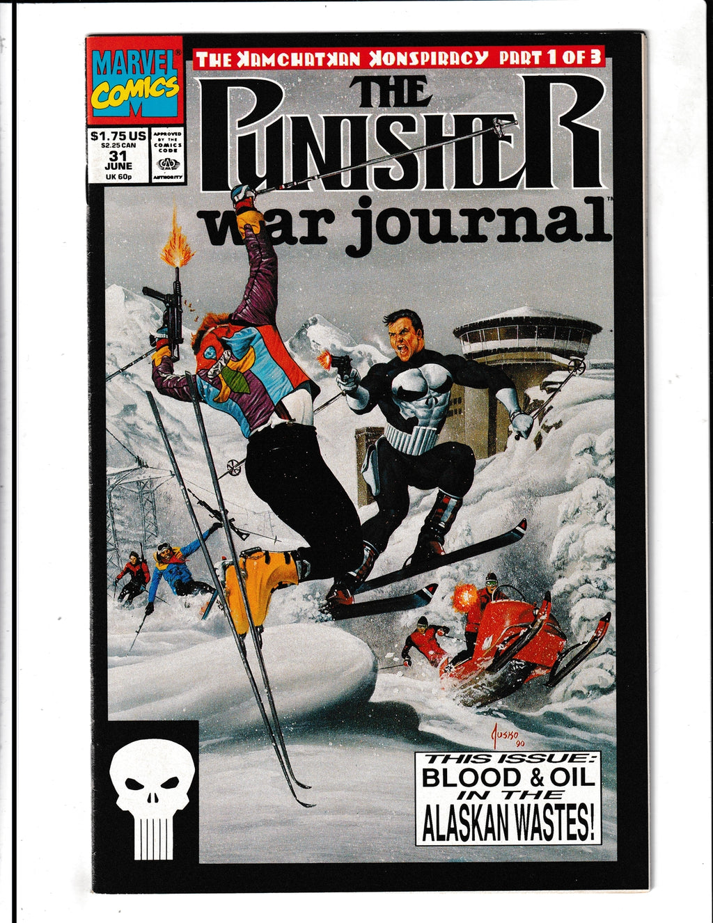 Punisher: War Journal #31 (1991) Marvel Comics