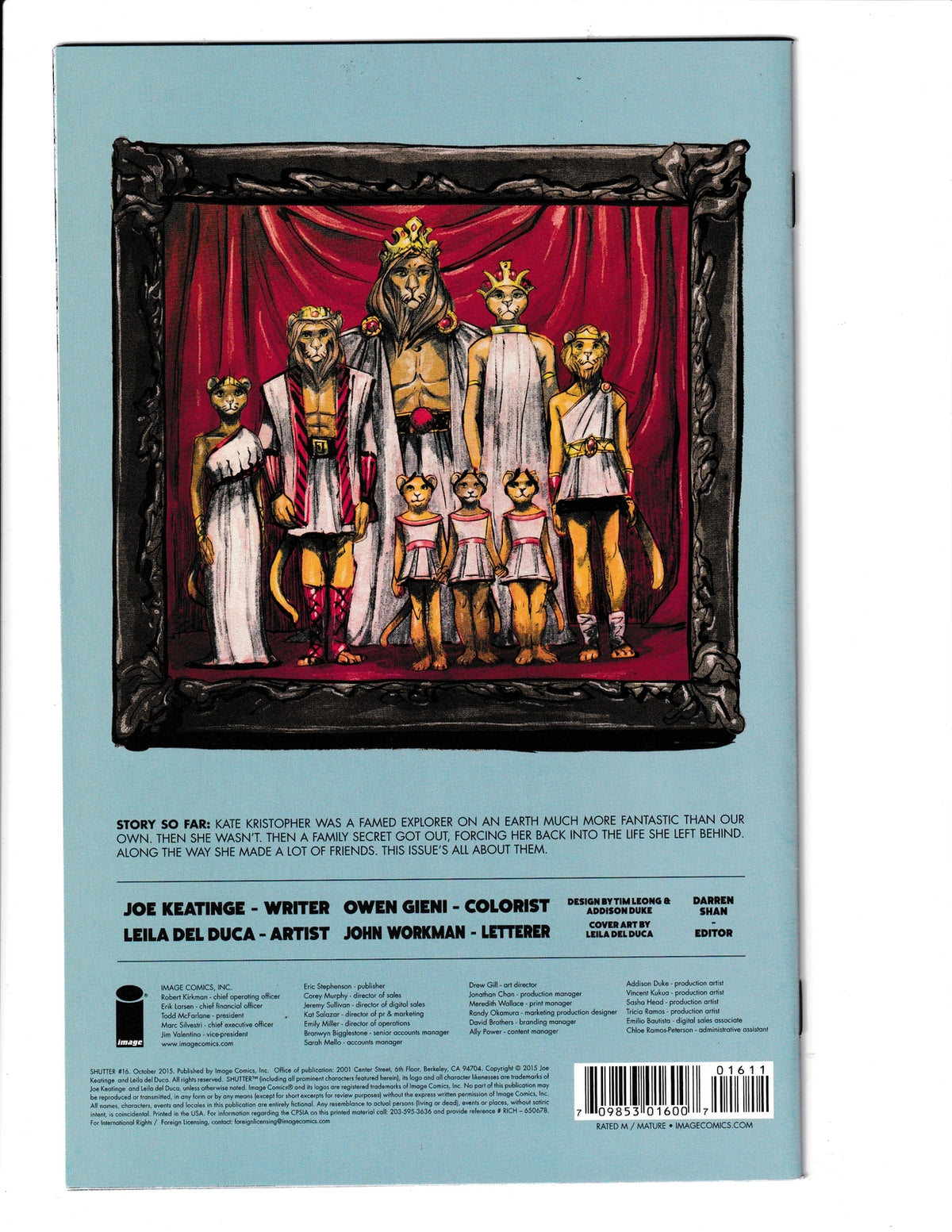 Shutter #16 (2015)Image Comics