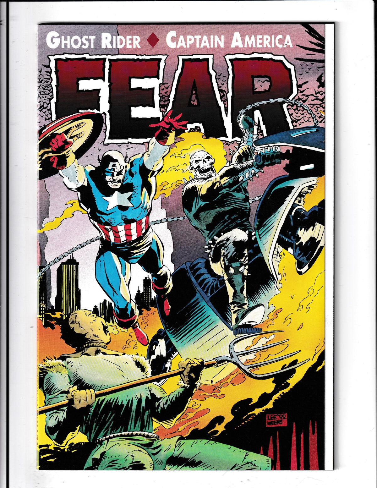 Ghost Rider / Captain America: Fear #1 (1992) Marvel Comics