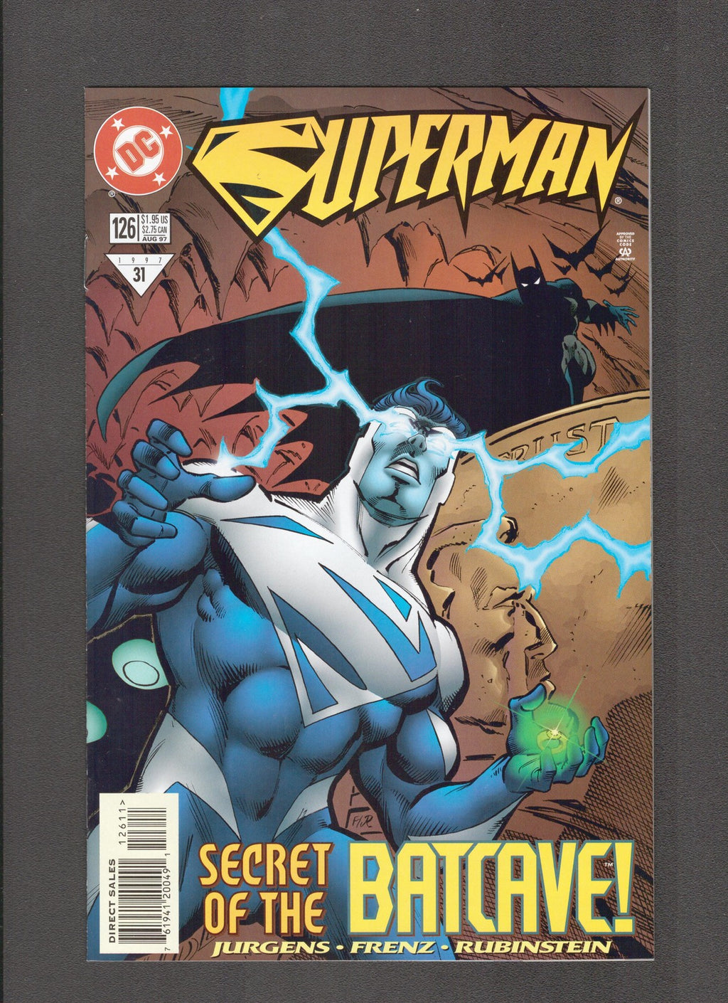 Superman #126 (1997) Ron Frenz - Joe Rubenstein DC Comics