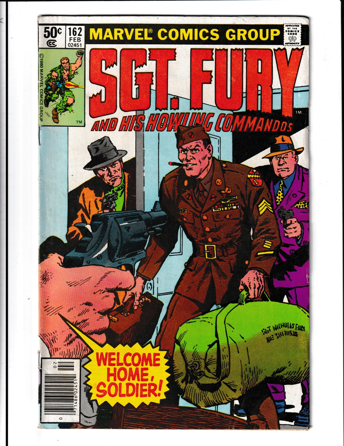 SGT. Fury and His Howling Commandos #162 (1981) Marvel Comics SKU:842