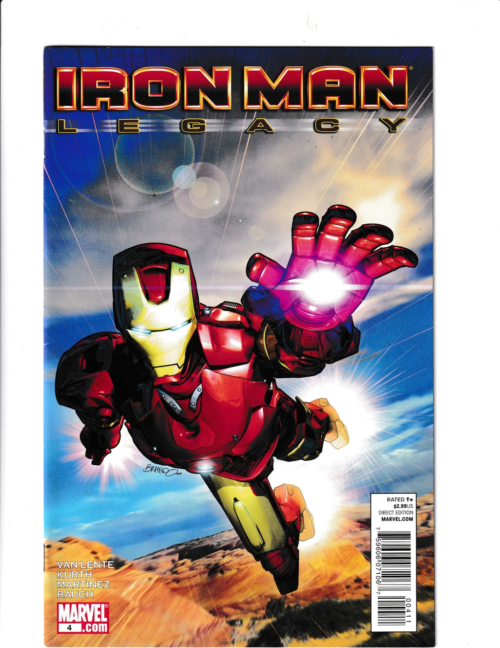 Iron Man Legacy #4 (2010) Marvel Comics