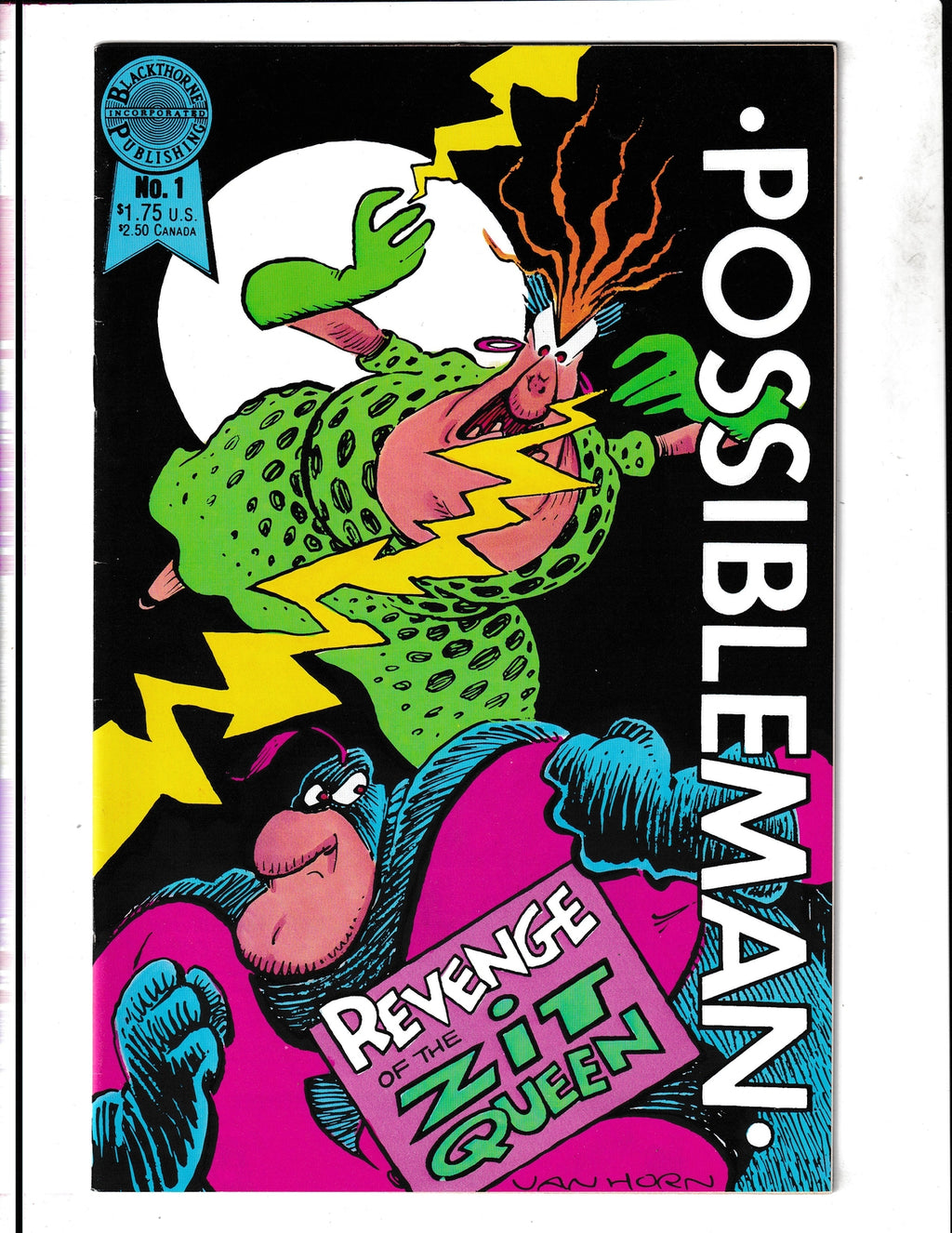 Possibleman #1 (1987) Blackthorne Comics
