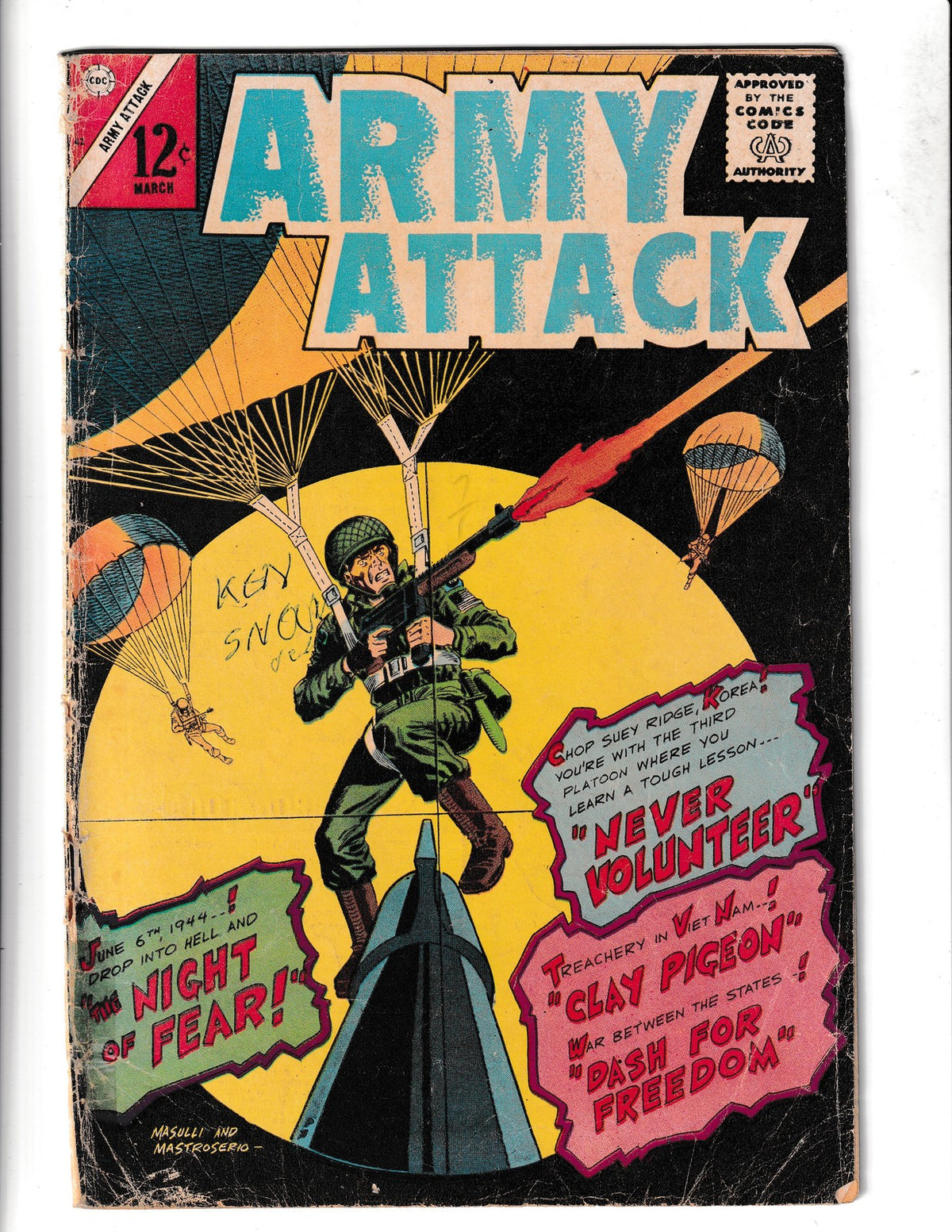 Army Attack #42 (1966) Charlton Comics
