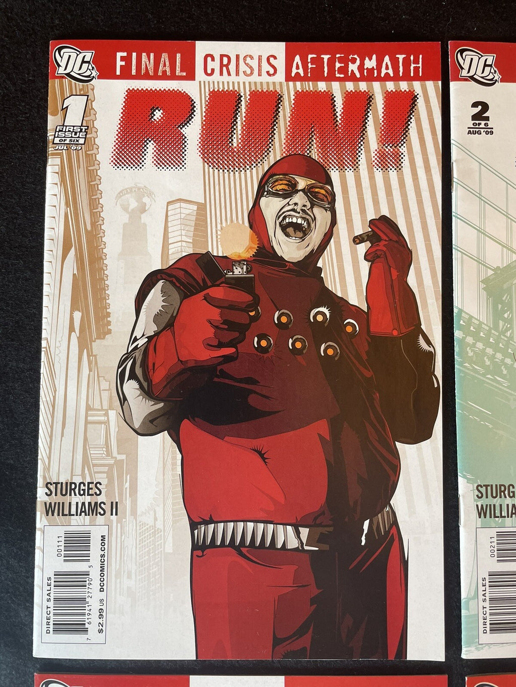 Final Crisis Aftermath: RUN! #1-6 (2009) Complete Set Limited Series - DC Comics