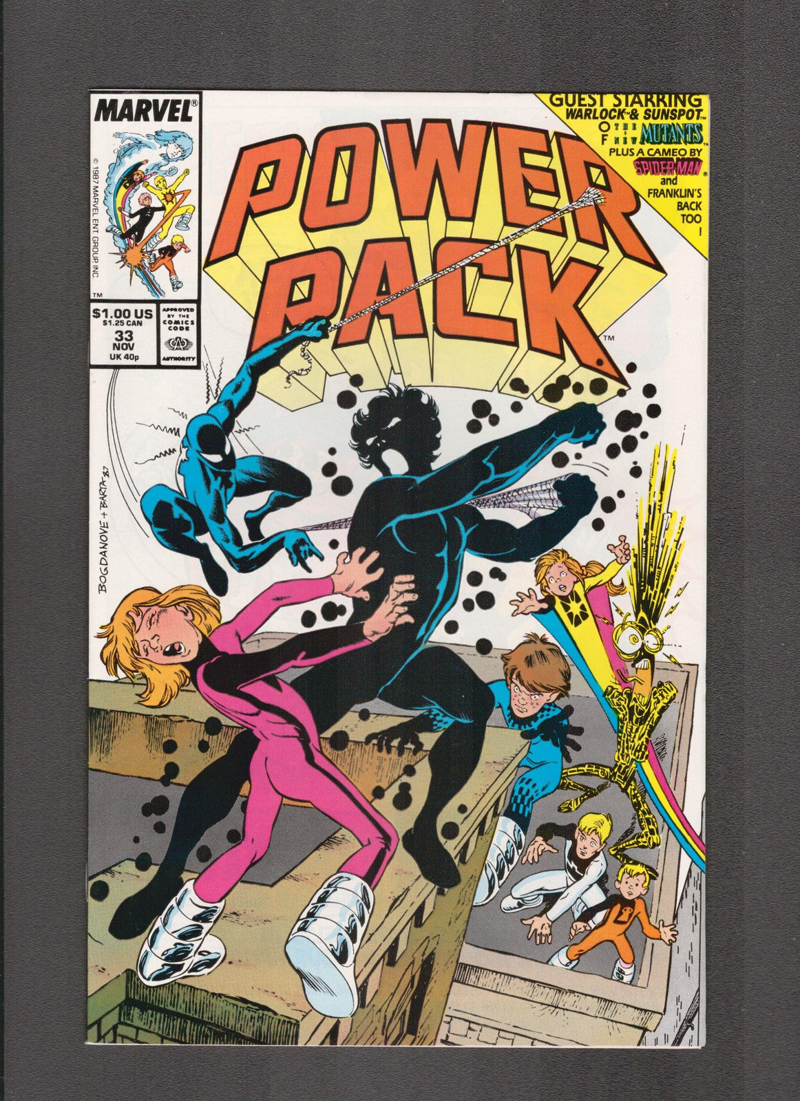 Power Pack #33 (1987) Marvel Comics