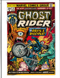 Ghost Rider #8 (1974) 1st Appearance of Inferno Marvel Comics