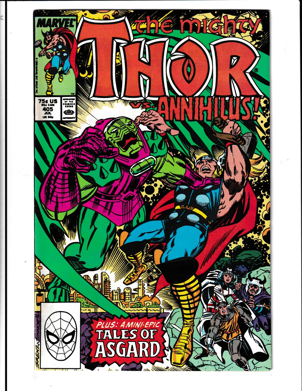 Thor #405 (1989) Marvel Comics