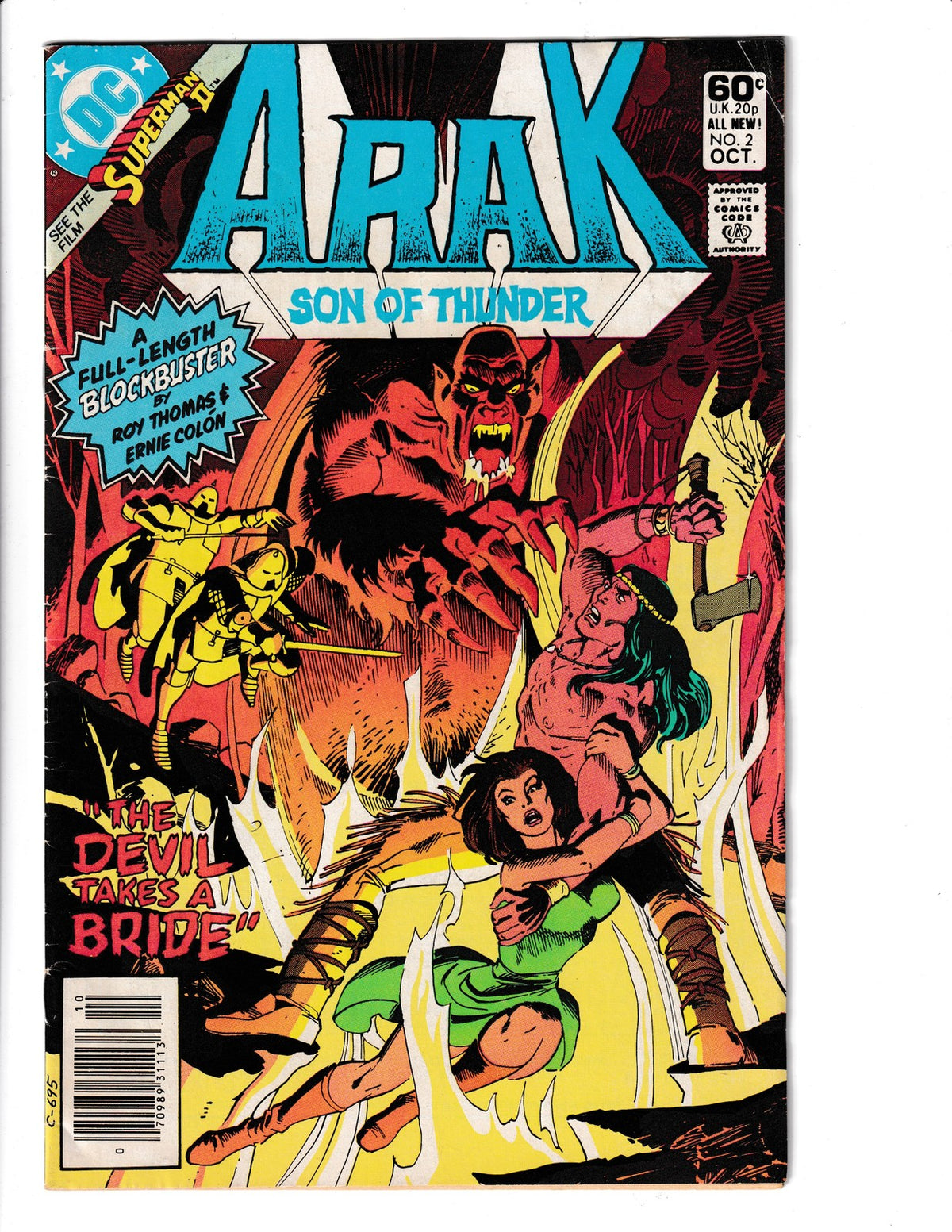Arak: Son of Thunder #2 (1981) DC Comics SKU:3114