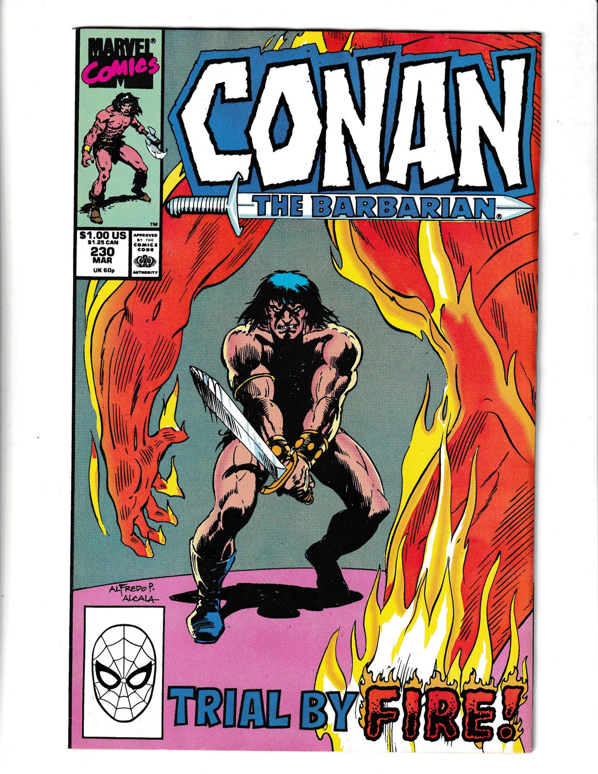Conan the Barbarian #230 (1990) Marvel Comics SKU:2962