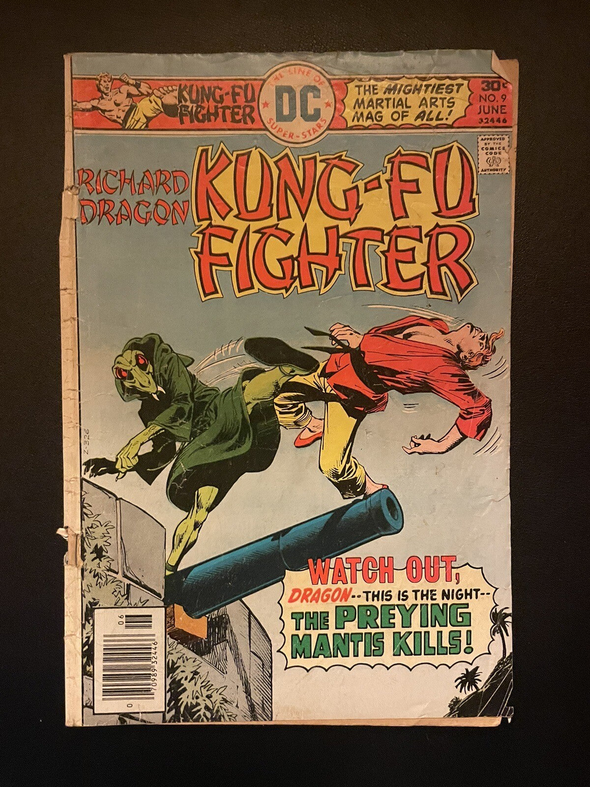 Kung-Fu Fighter, Richard Dragon #9 (1976) DC Comics
