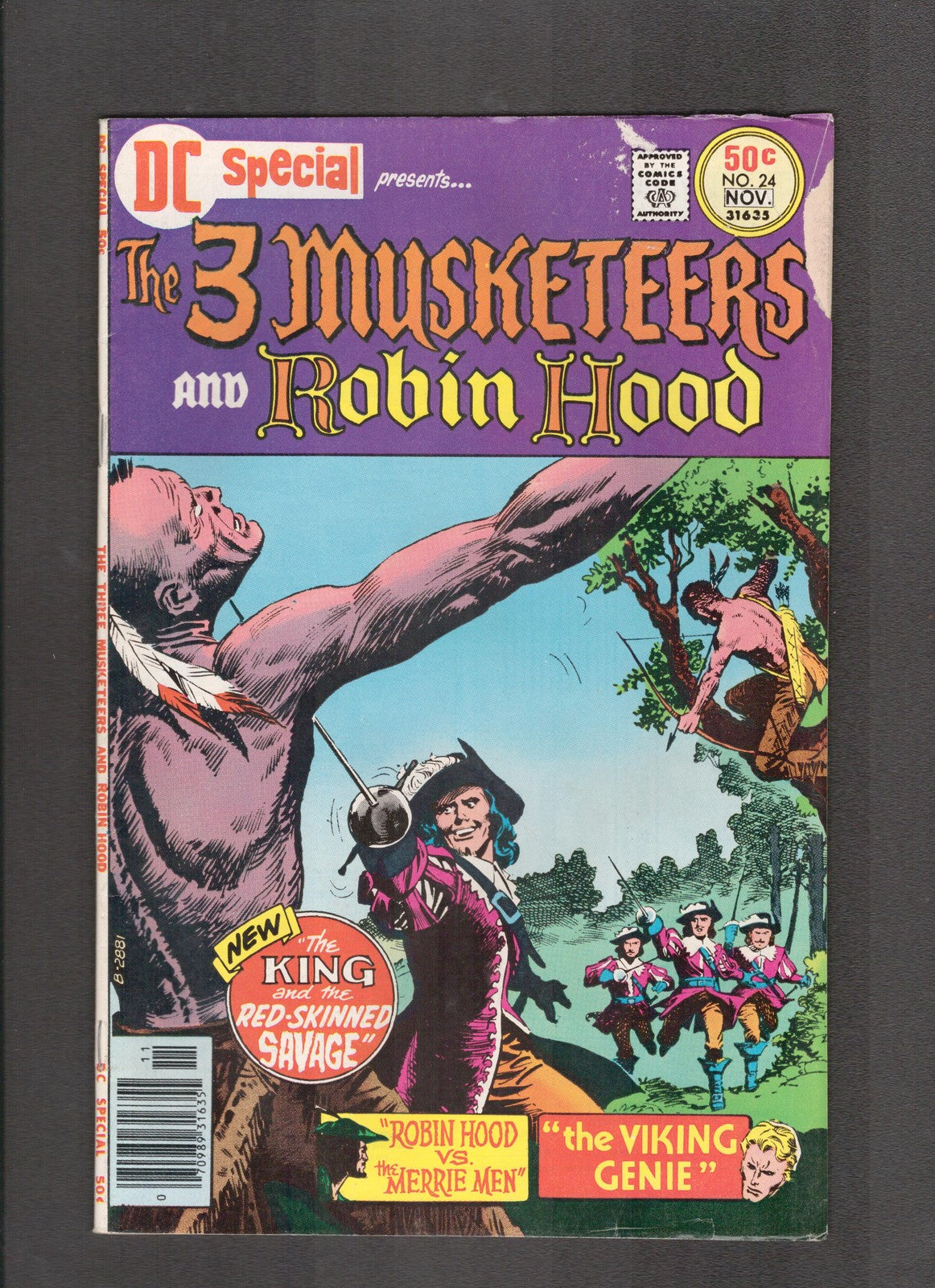 DC Special #24 (1976) Three Musketeers & Robinhood DC Comics