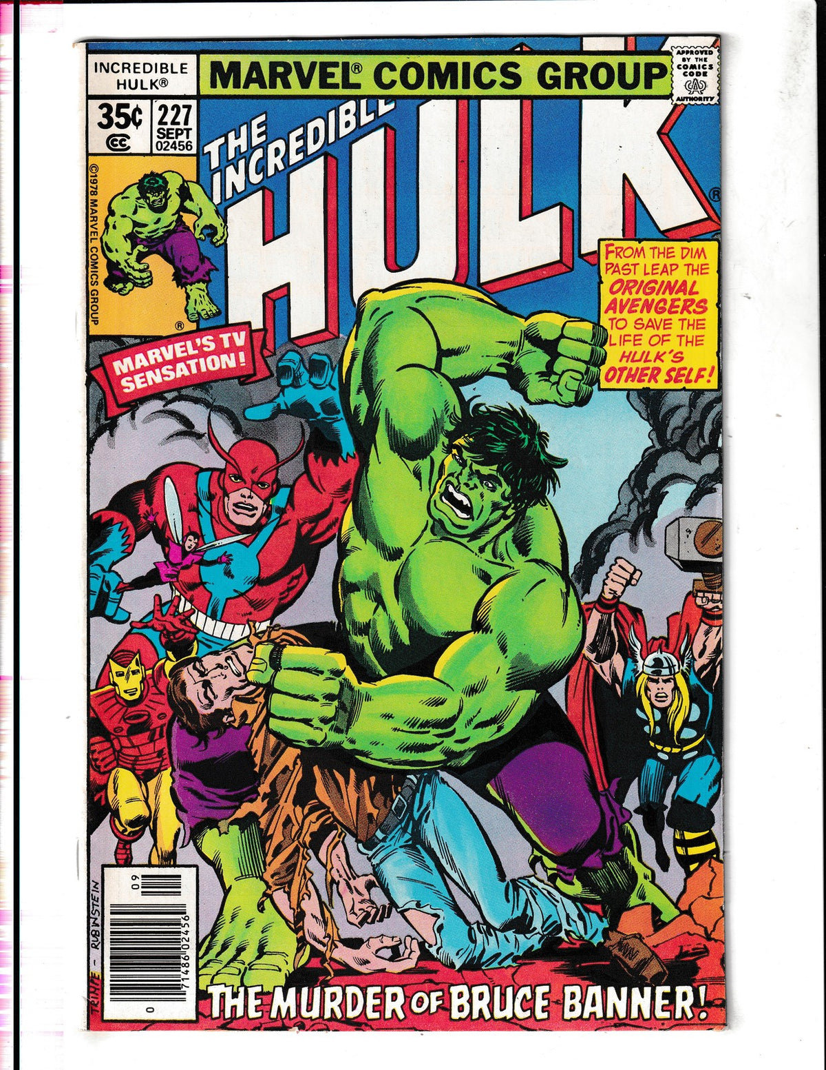 Incredible Hulk #227 (1978) Buscema, Stern Marvel Comics