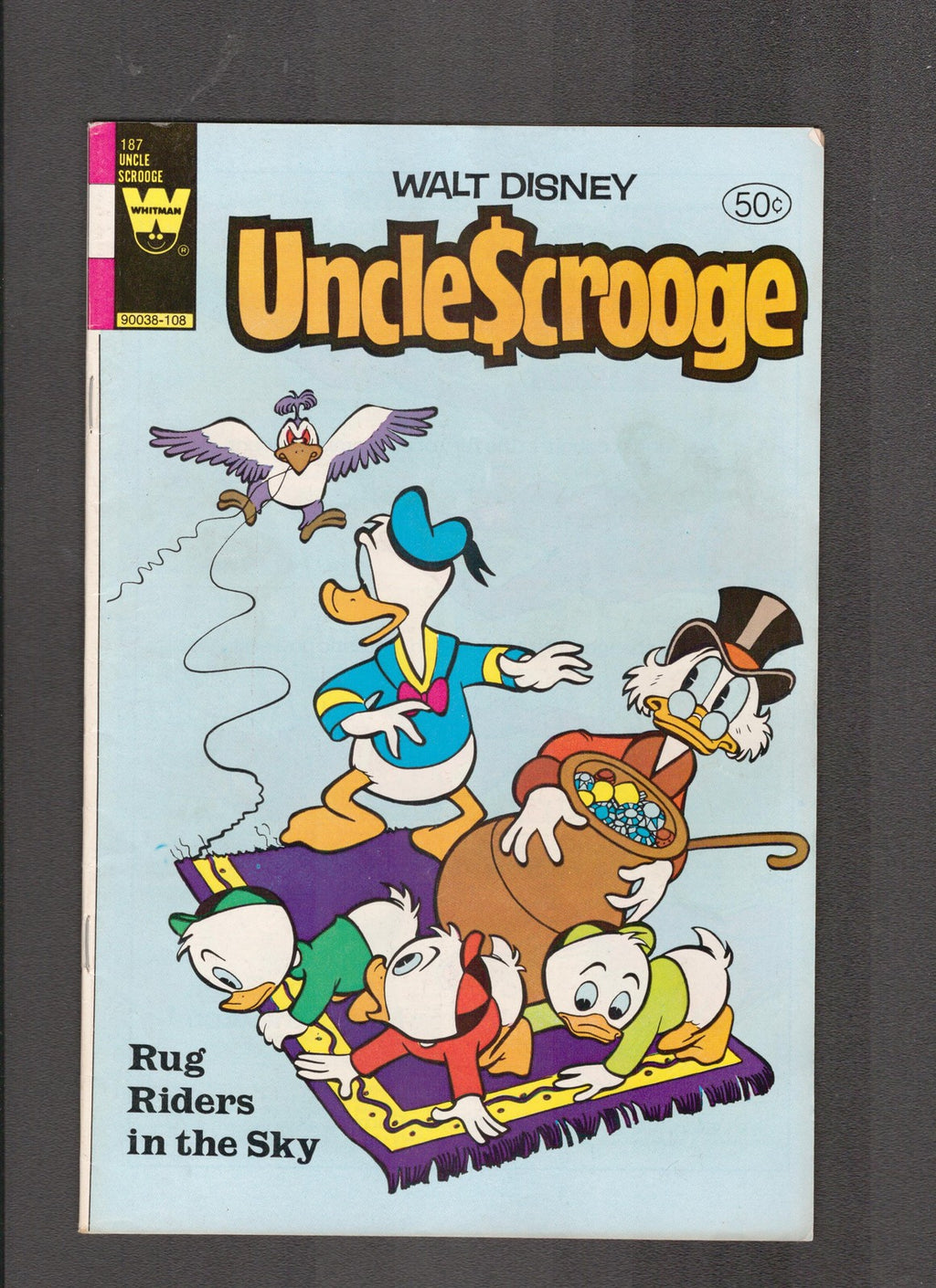 Uncle Scrooge #187 (1981) Carl Barks Whitman Comics