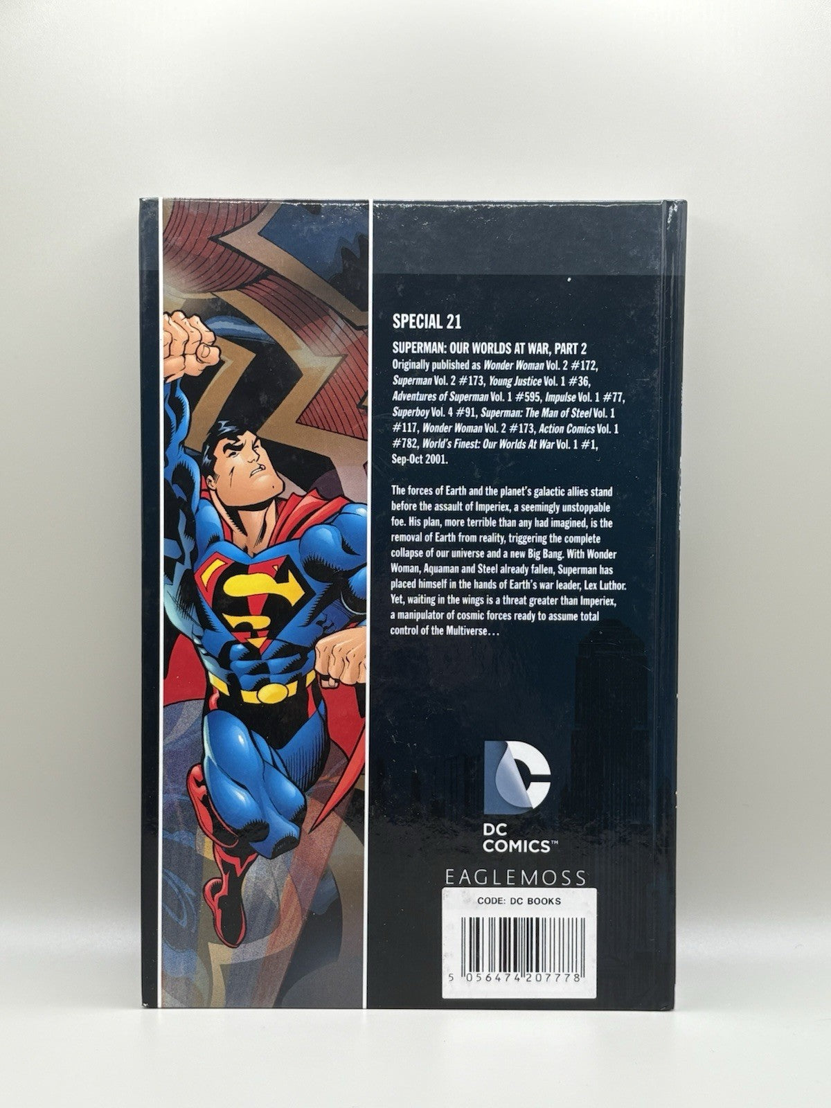 DC Comics Graphic Novel Collection Special 21 Superman Our Worlds At War Pt 2 HC