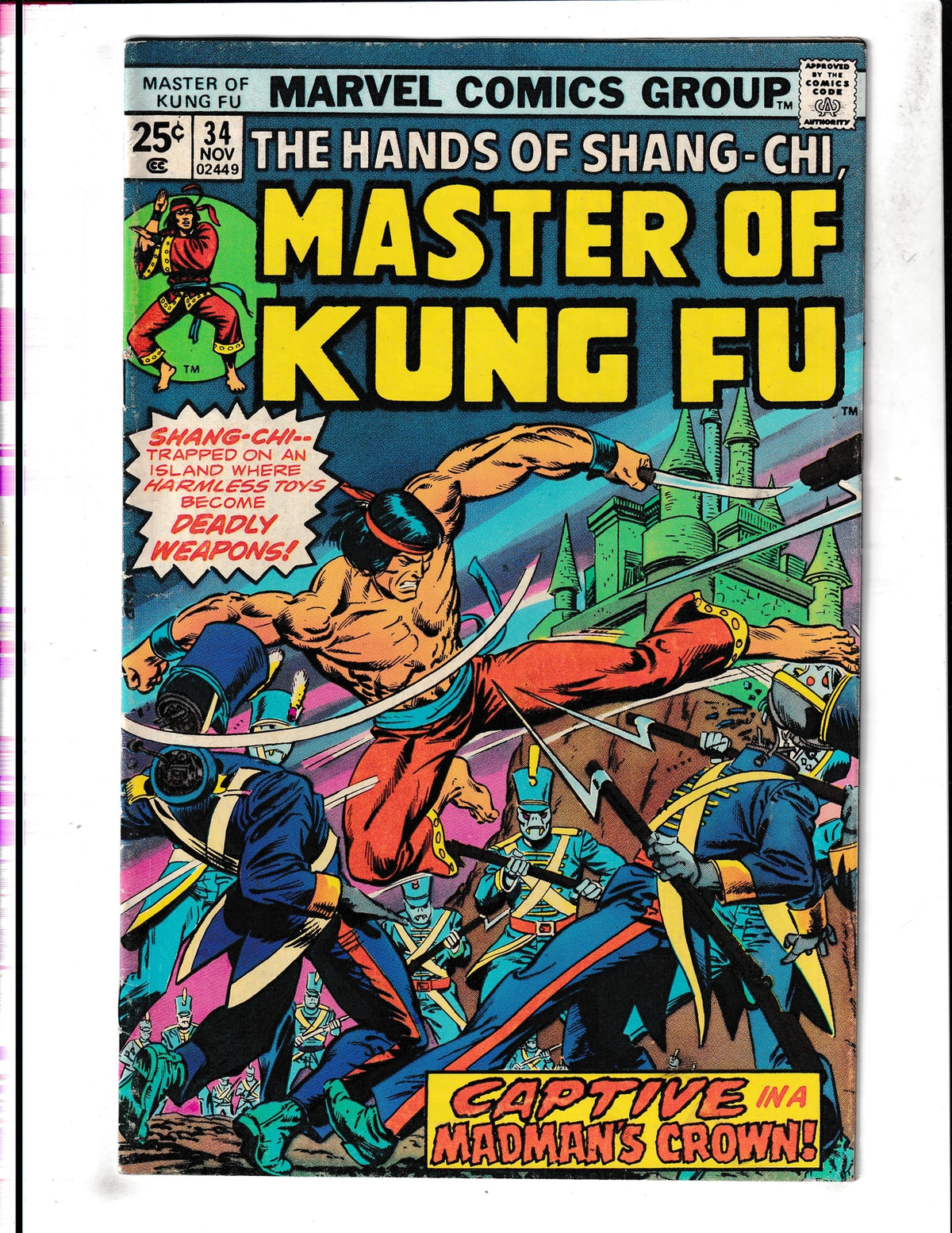 Master of Kung Fu #34 (1975) Marvel Comics