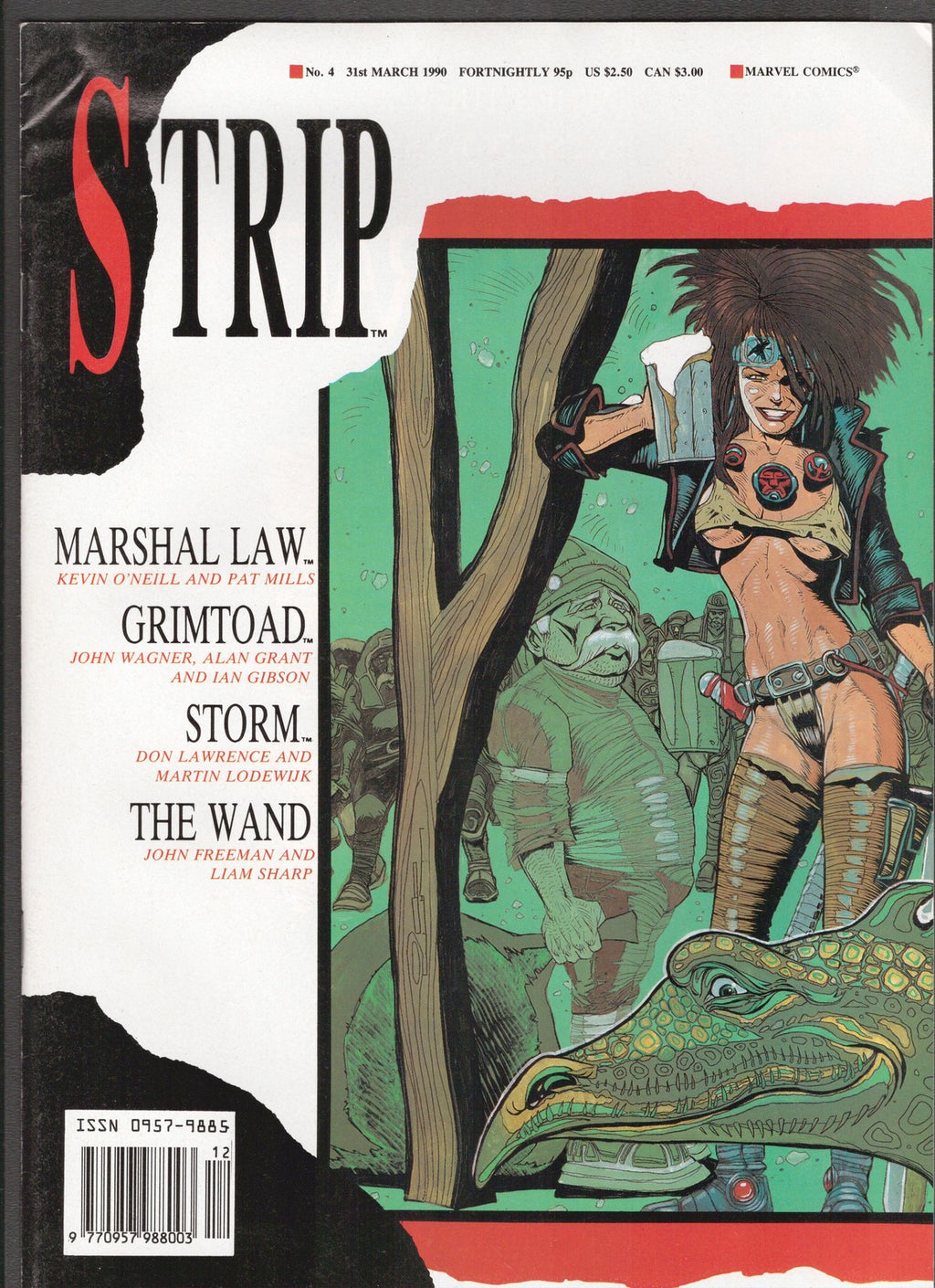 Strip #4 (1990) Kevin O'Neill Marvel Comics