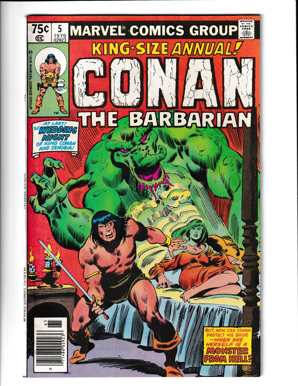 Conan the Barbarian Annual #5 (1979) Marvel Comics
