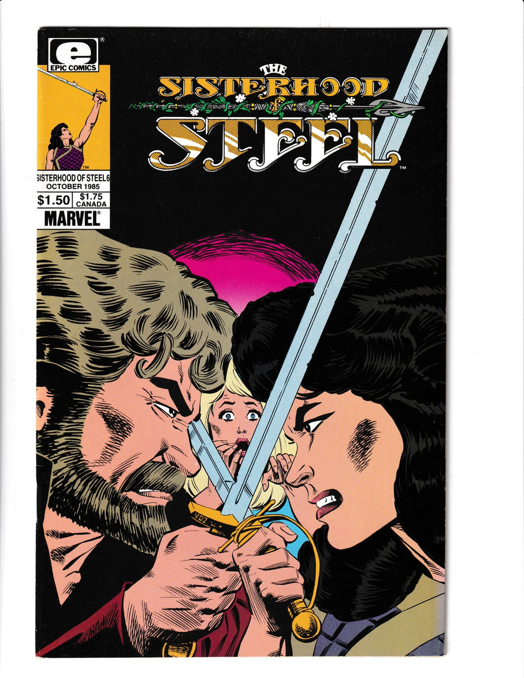 Sisterhood of Steel #6 (1985) Epic Comics