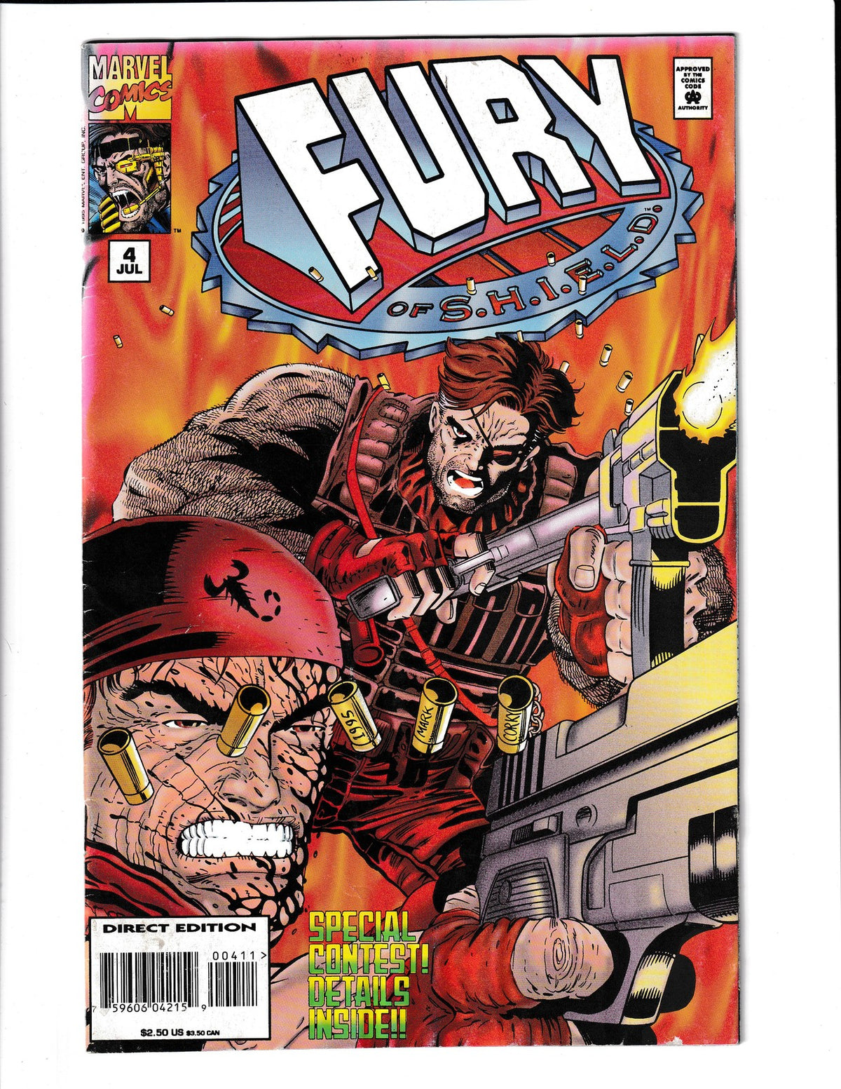 Fury of S.H.I.E.L.D. #4 (1995) Marvel Comics