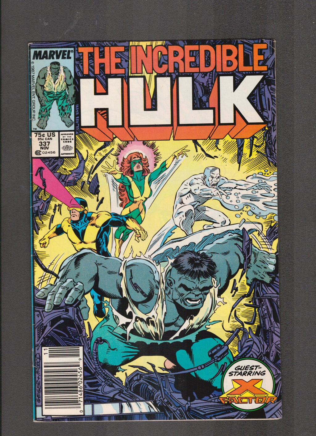 Incredible Hulk #337 (1987) McFarlane X-Factor Marvel Comics