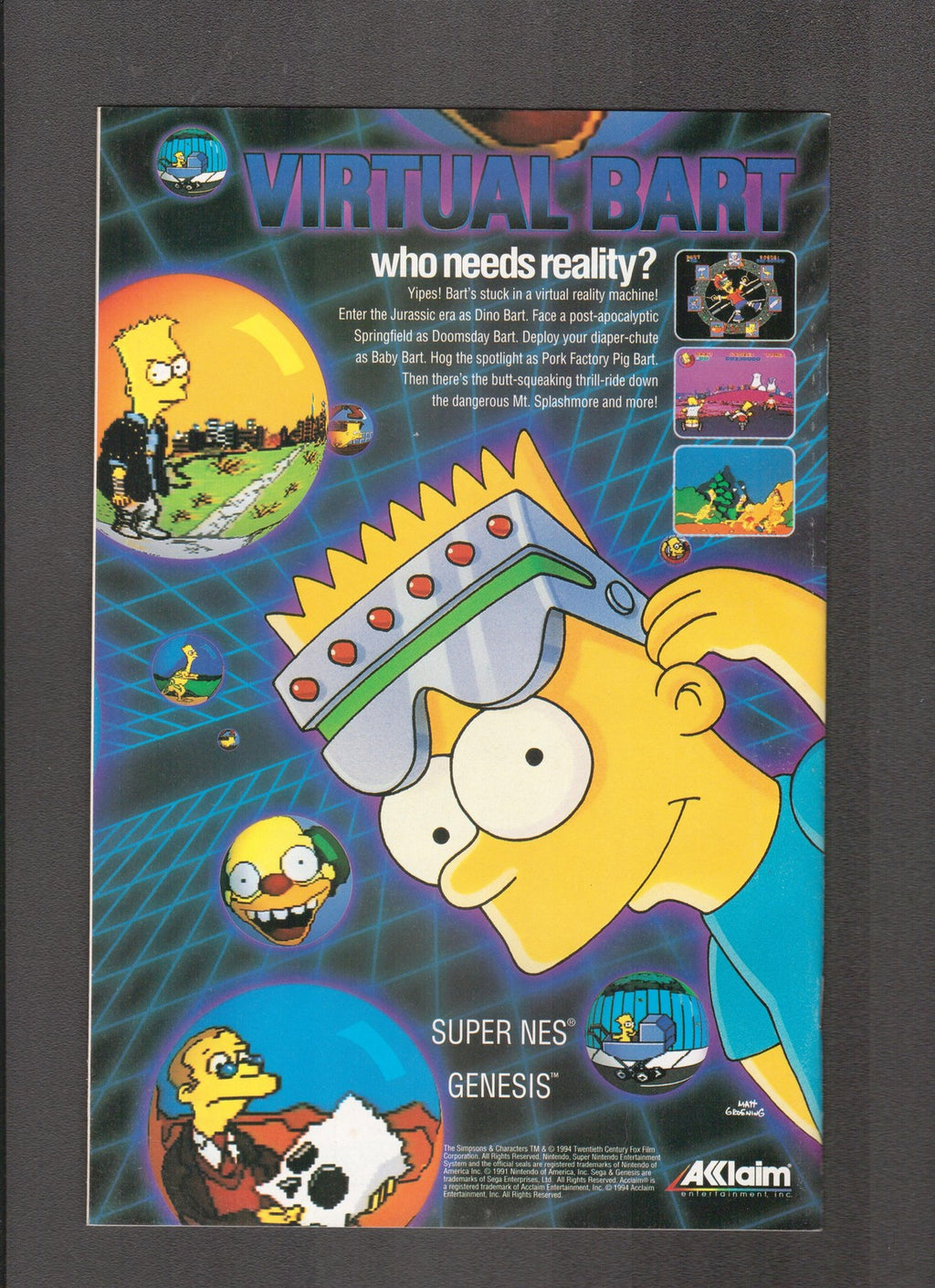 Bartman #3 (1993) Bongo Comics