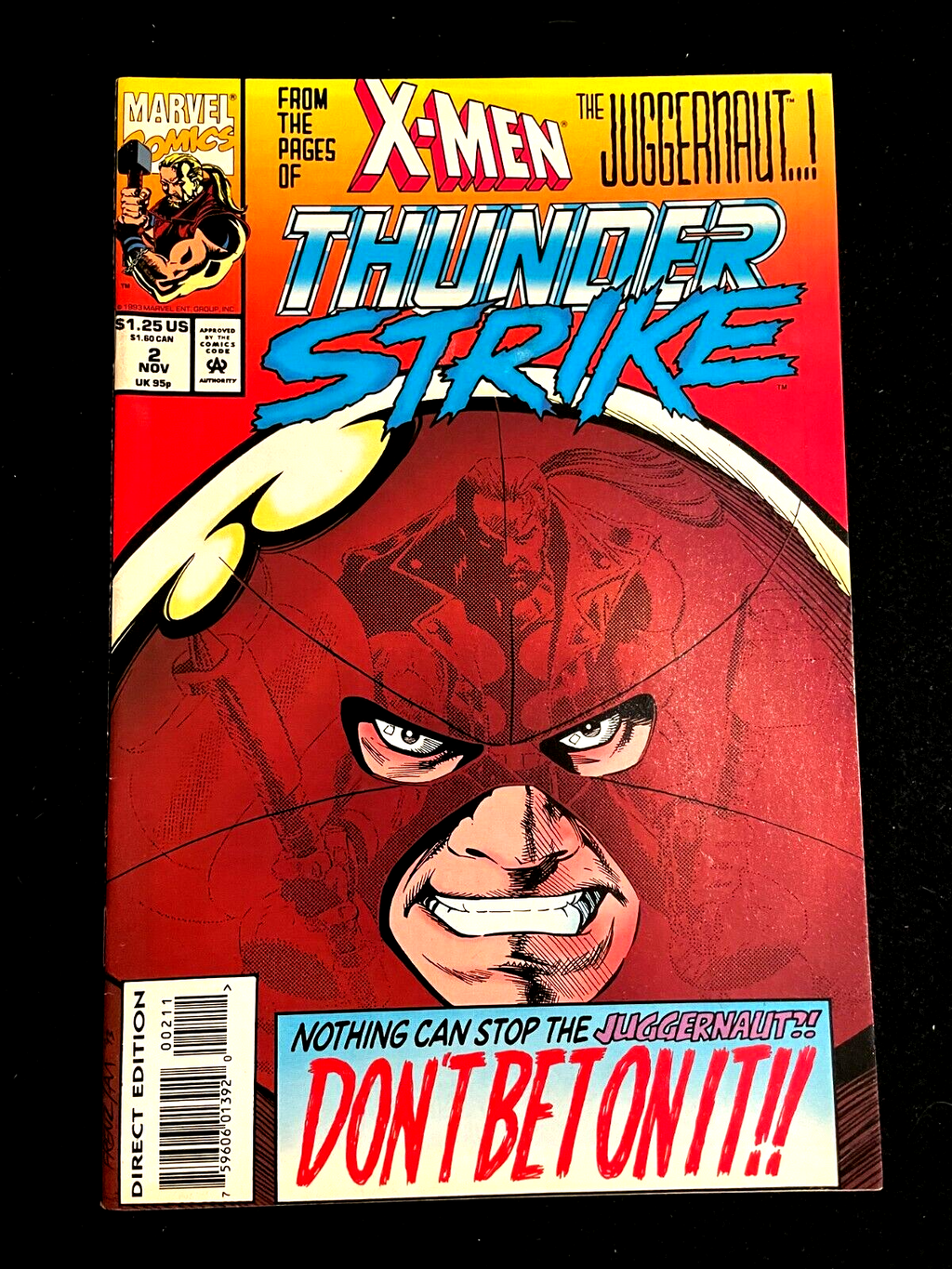 Thunderstrike #2 1993 - HIGH GRADE - Juggernaut
