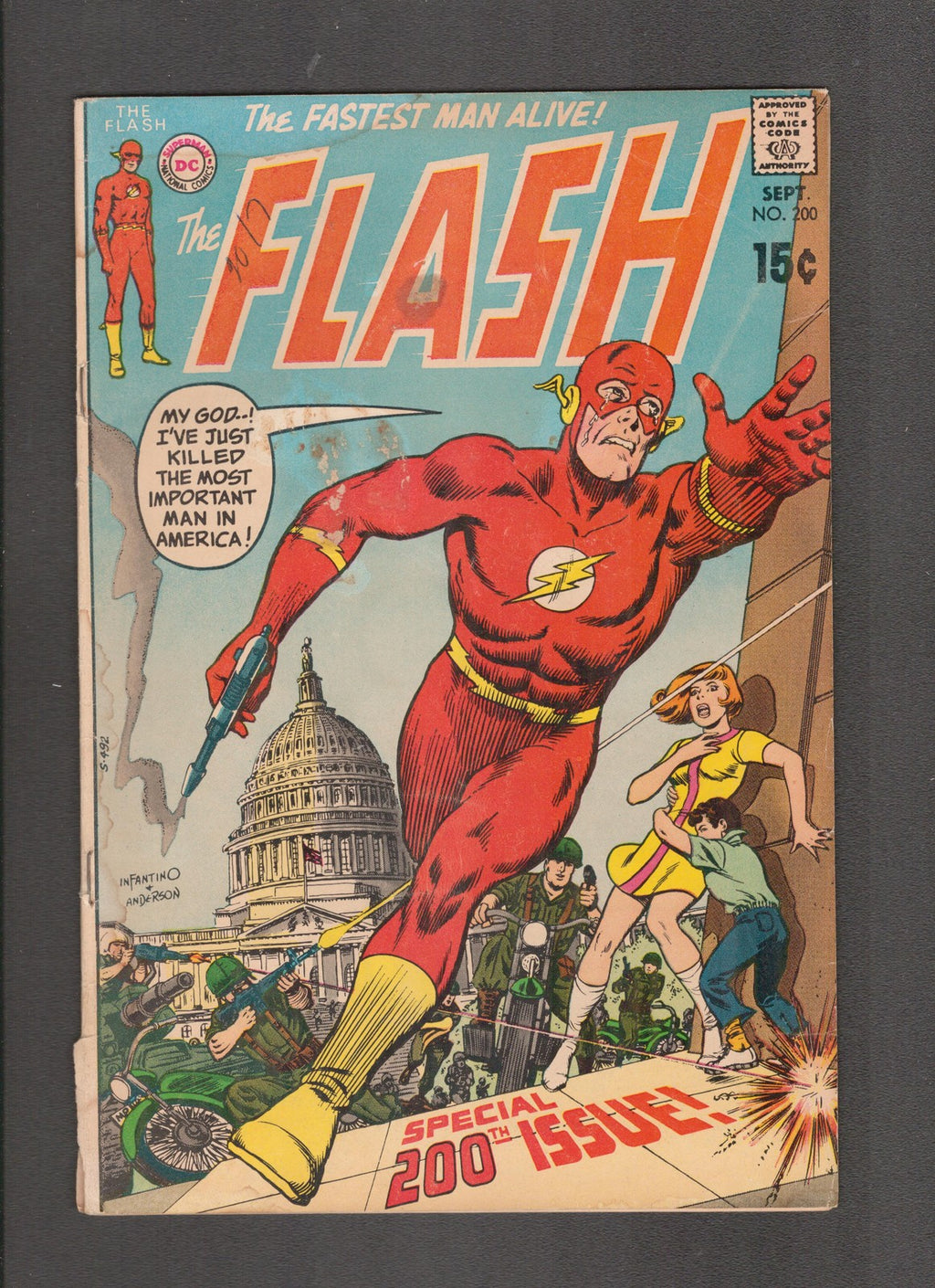 Flash #200 (1970) Murphy Anderson, Carmine Infantino DC Comics