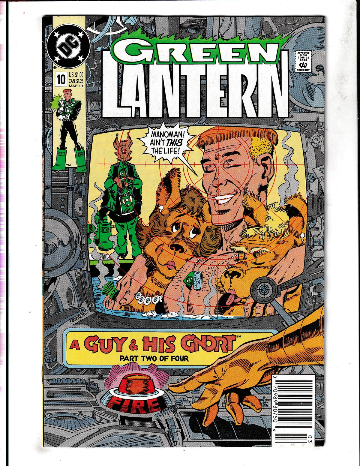 Green Lantern #10 (1991) DC Comics SKU:1779