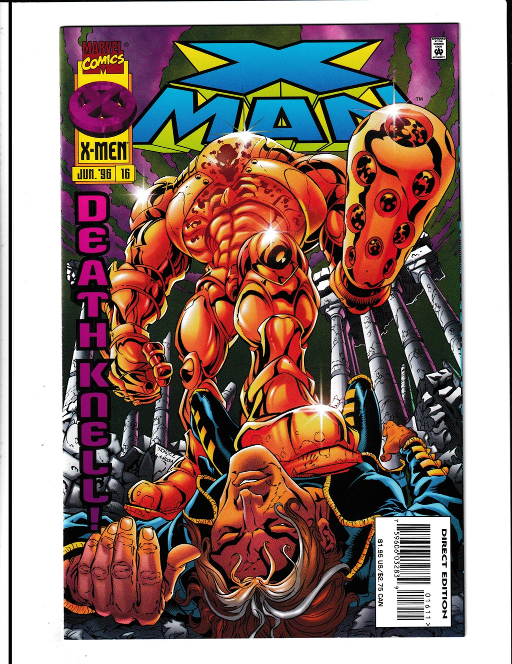 X-Man #16 (1996) Higher Grade Marvel Comics SKU:1249