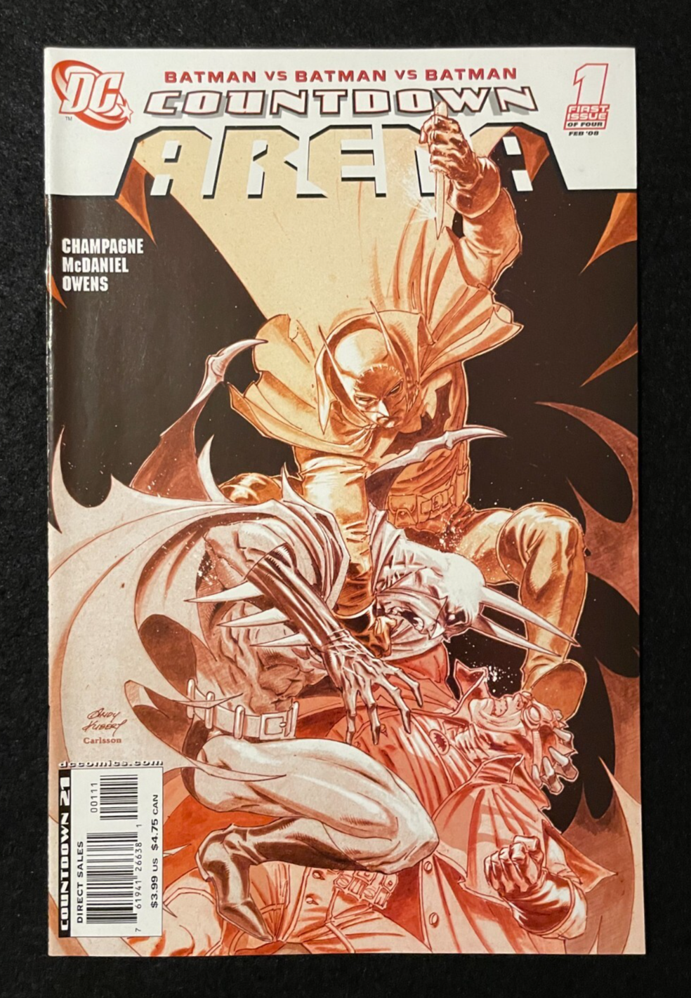 Countdown: Arena - Complete Set of 4 #1-4 (2008) DC