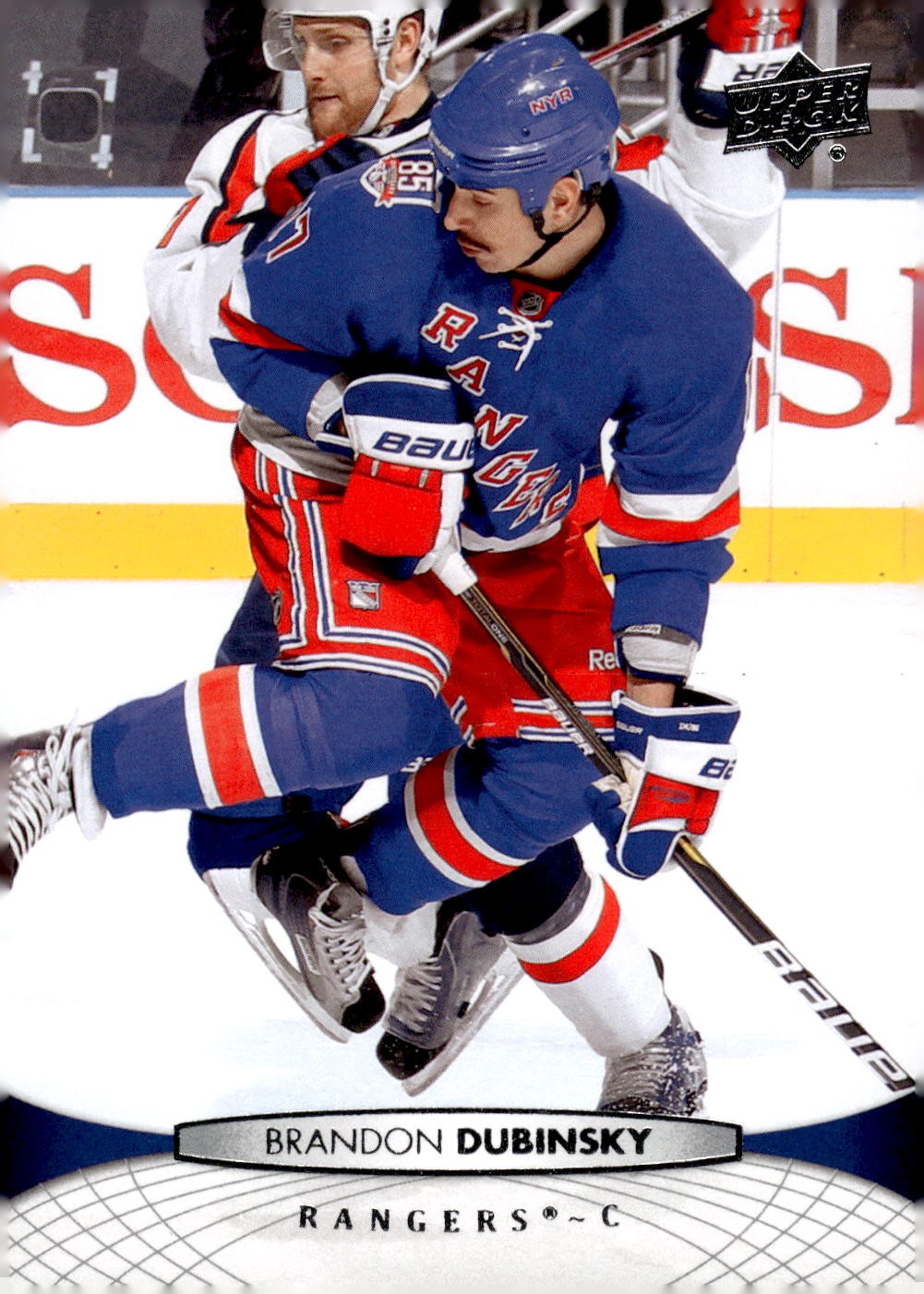 2011-12 Upper Deck #77 Brandon Dubinsky Hockey New York Rangers