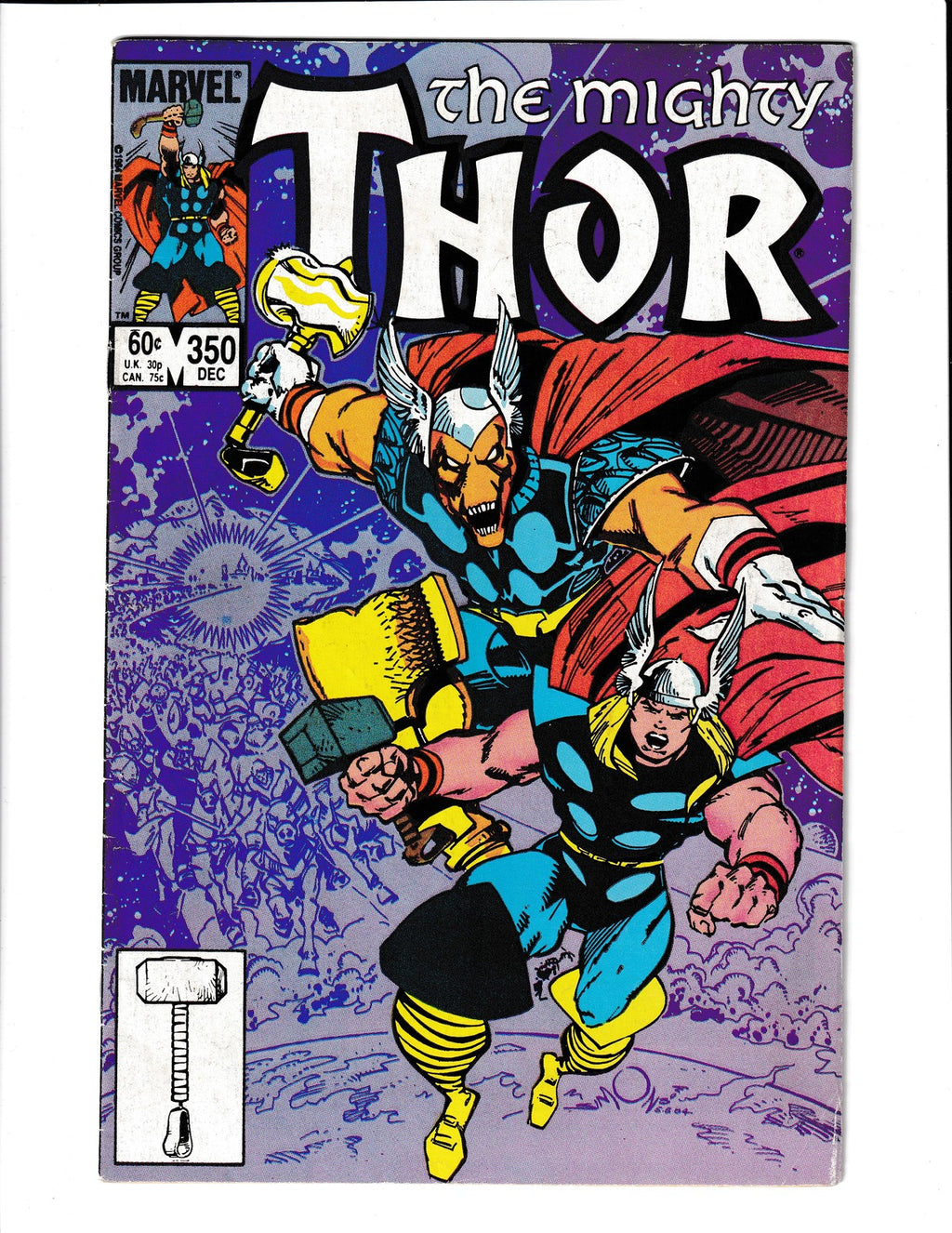 Thor #350 (1984) Mighty Thor Marvel Comics