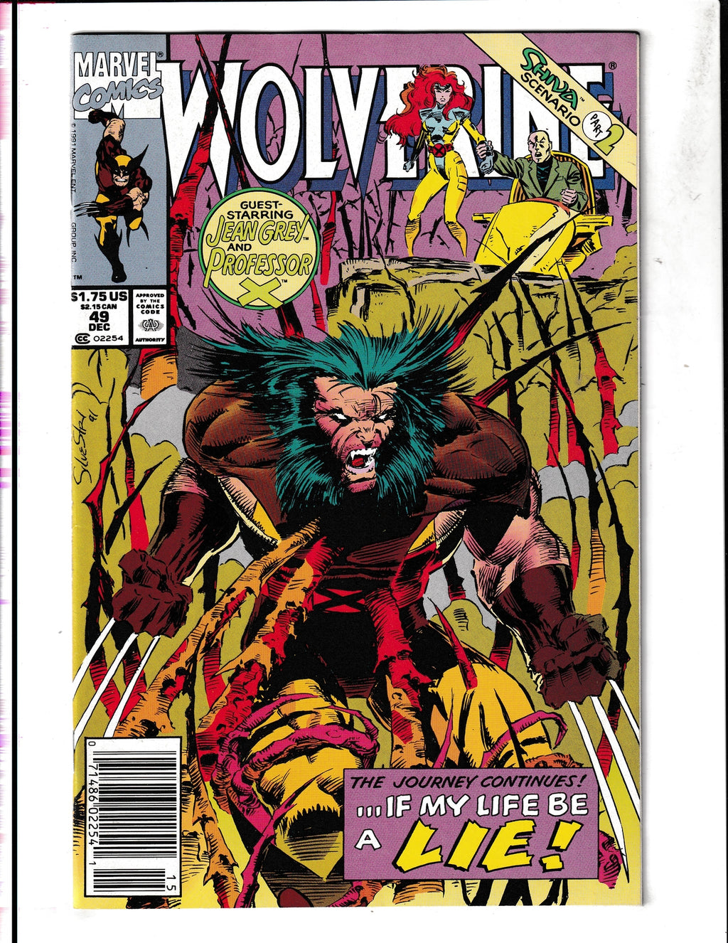 Wolverine #49 (1991) Marvel Comics