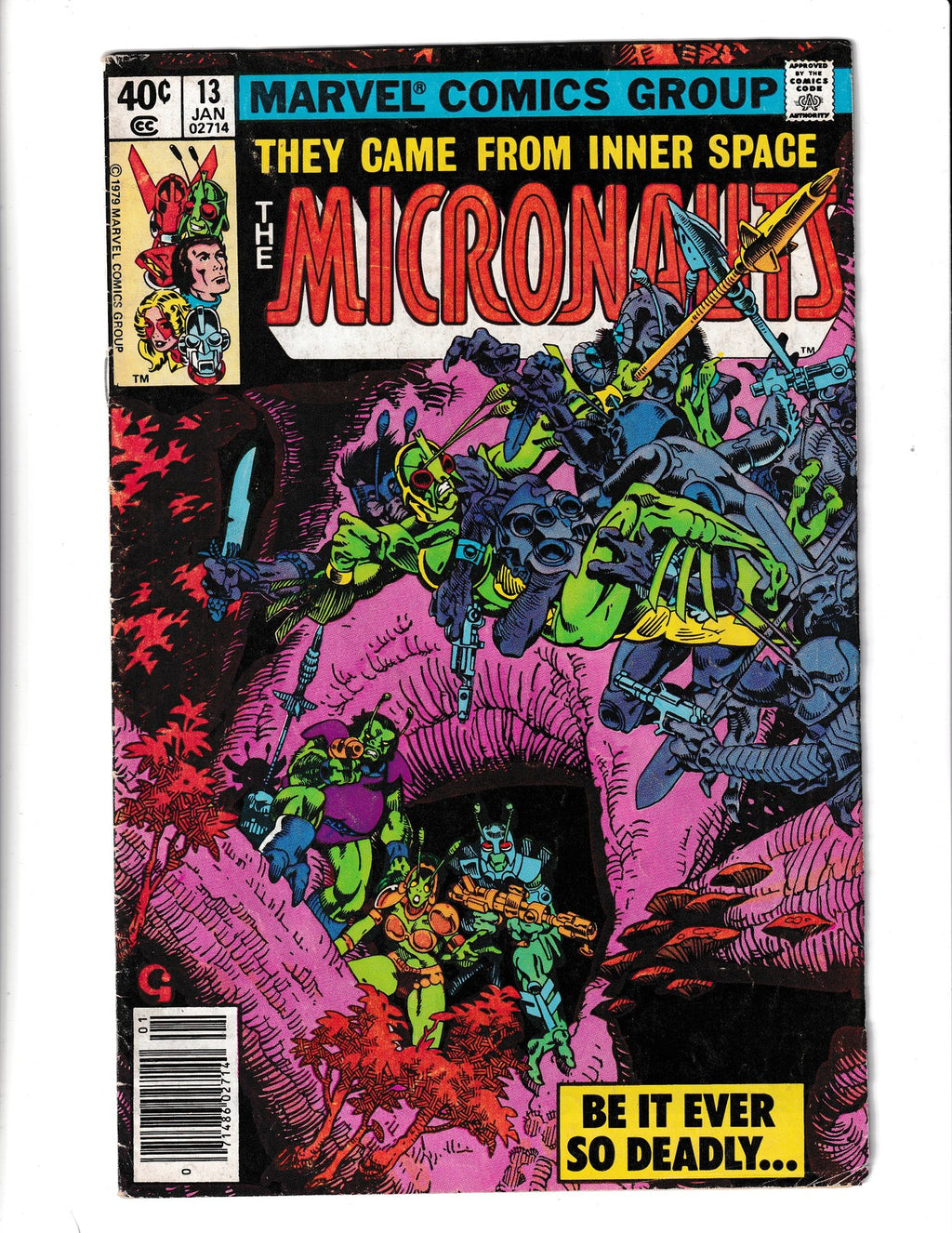 Micronauts #13 (1980) 1st Jasmine Marvel Comics