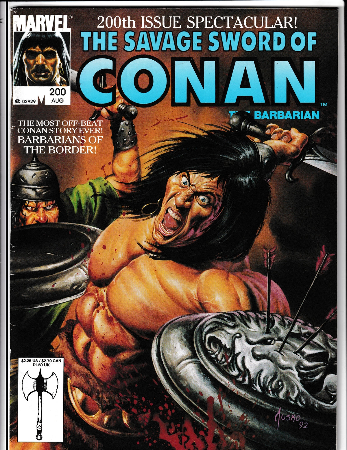 Savage Sword of Conan #200 (1992) Marvel Comics