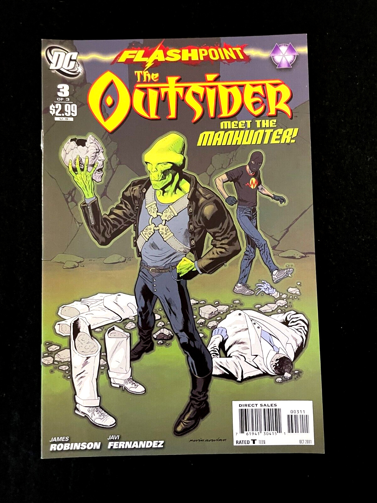 Flashpoint: The Outsider #1-3 (2011) DC Comics