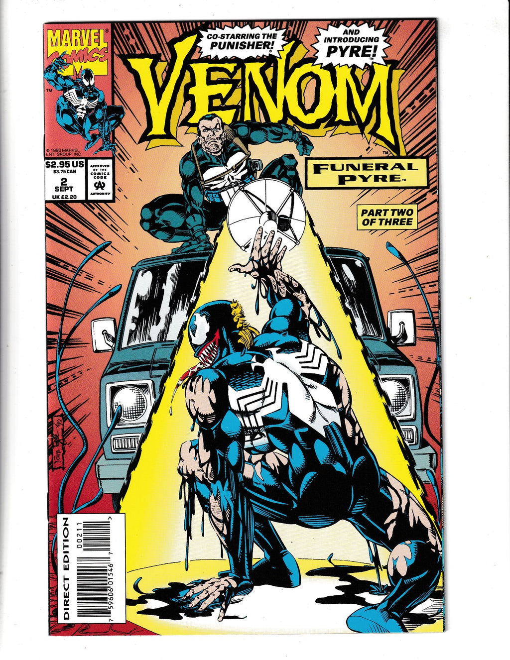 Venom: Funeral Pyre #2 (1993) Marvel Comics