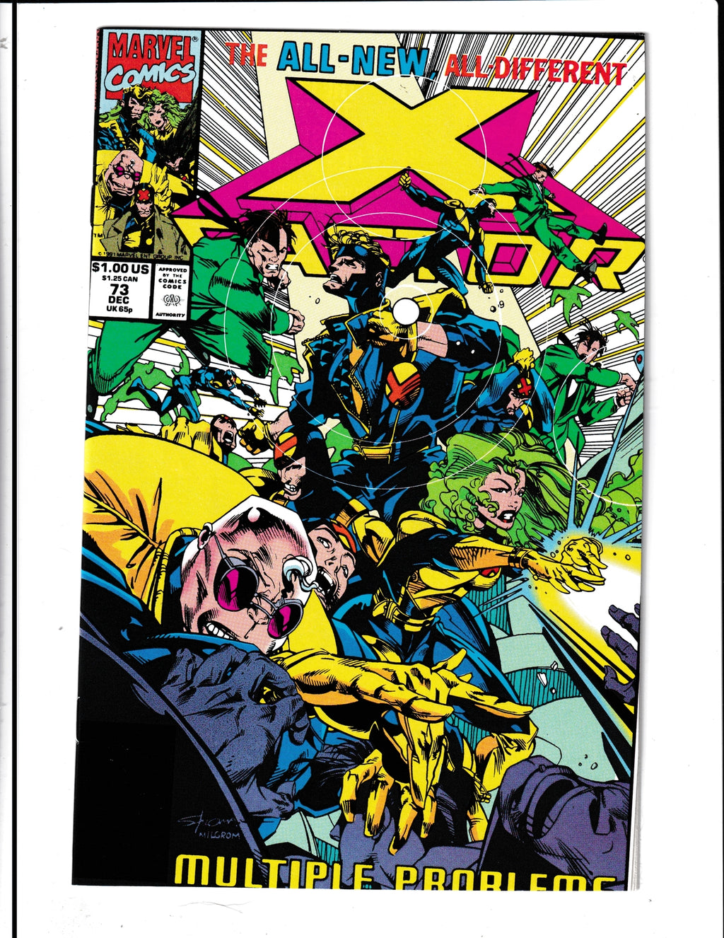 X-Factor #73 (1991) Marvel Comics SKU:689
