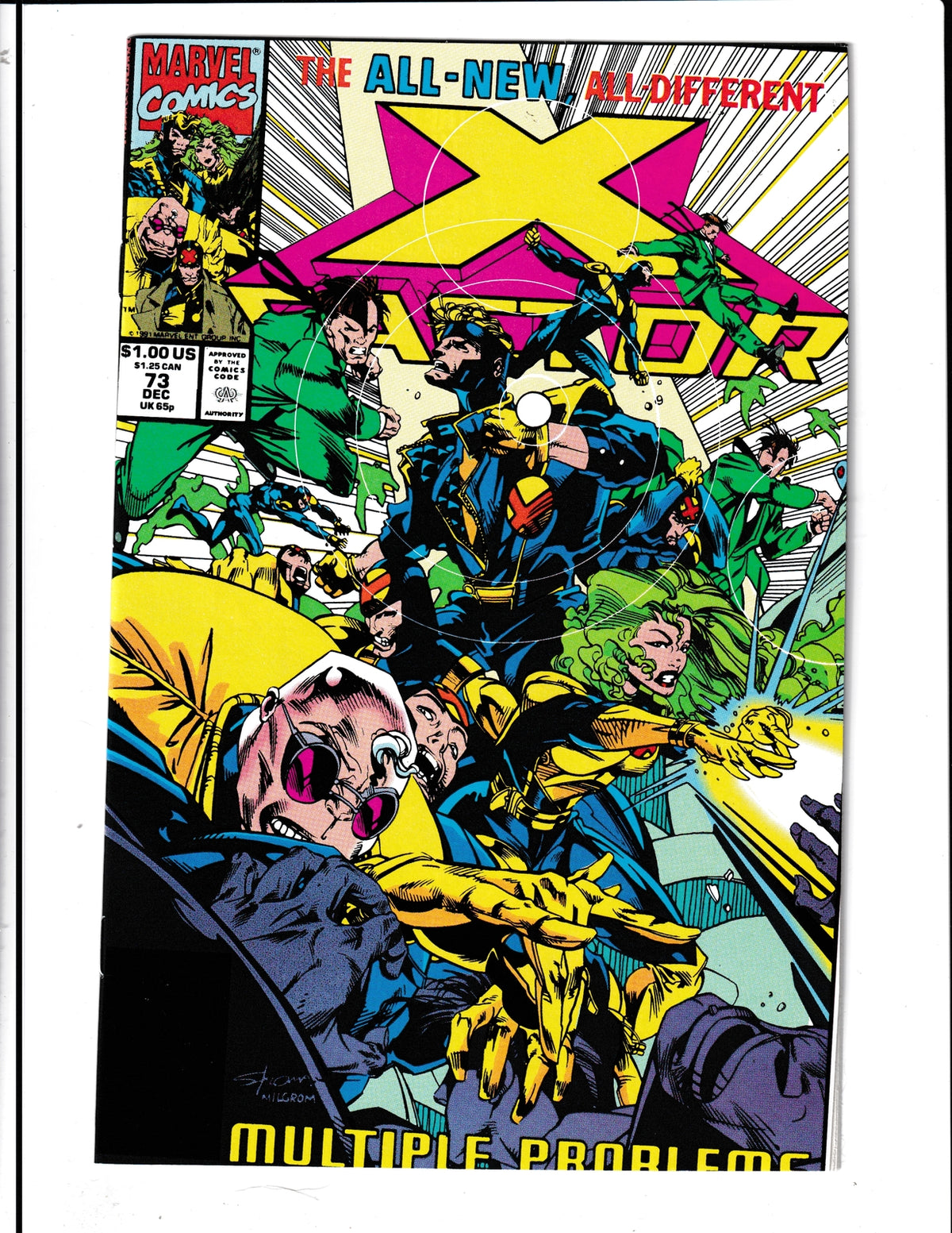 X-Factor #73 (1991) Marvel Comics SKU:689