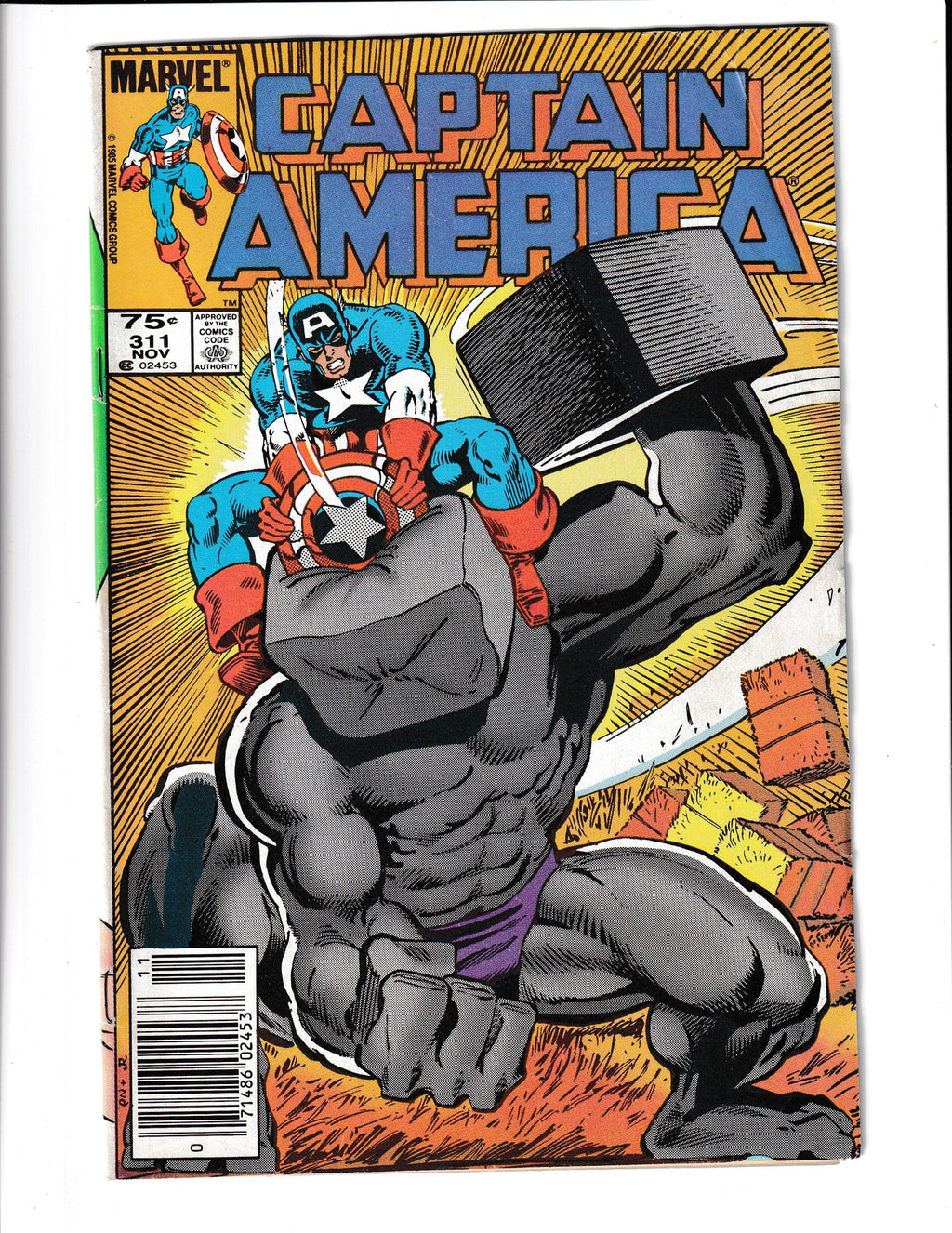 Captain America #311 (1985) 1st App Stars & Stripes Marvel Comics