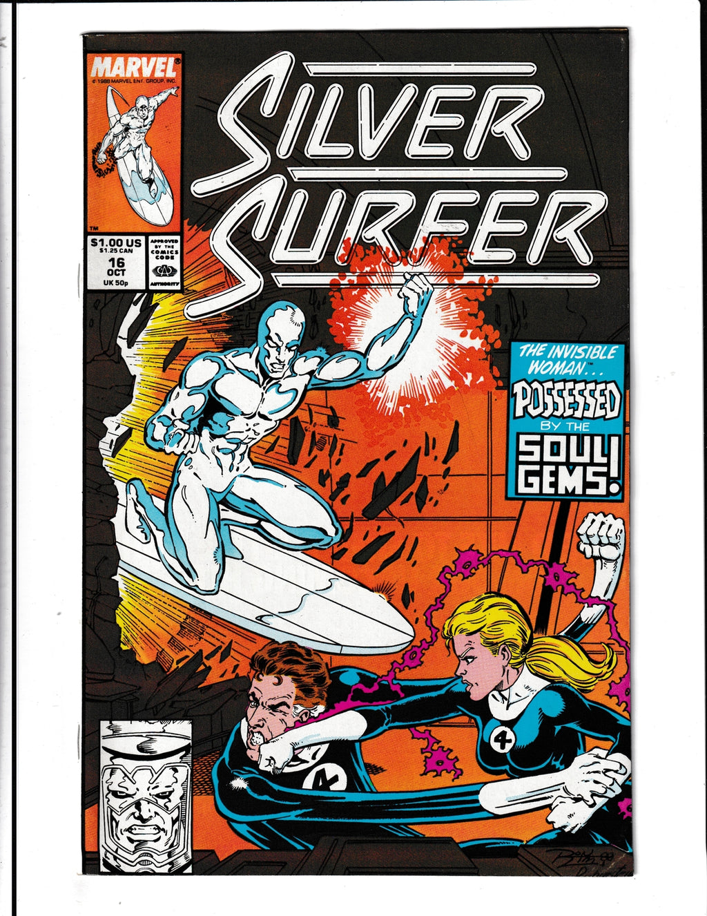 Silver Surfer #16 (1988) Marvel Comics SKU:858
