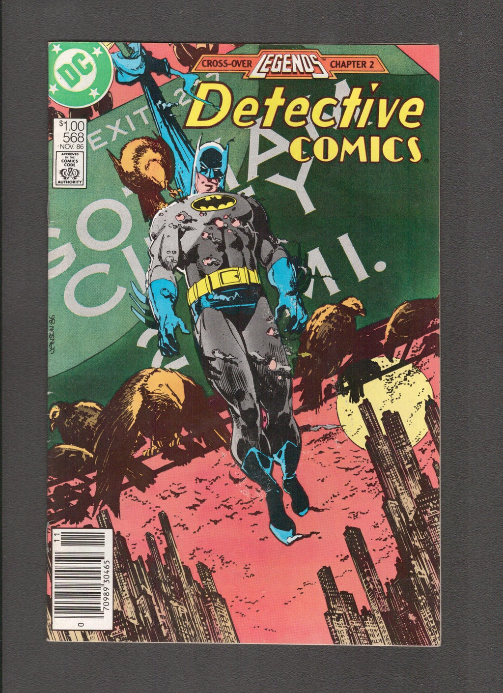 Detective Comics #568 (1986) Batman - Legends Crossover DC Comics