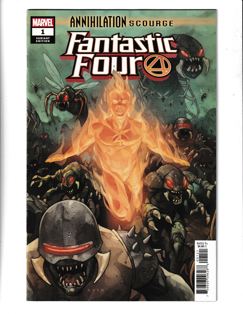 Annihilation Scourge: Fantastic Four #1 (2019) Phil Noto Variant Marvel Comics