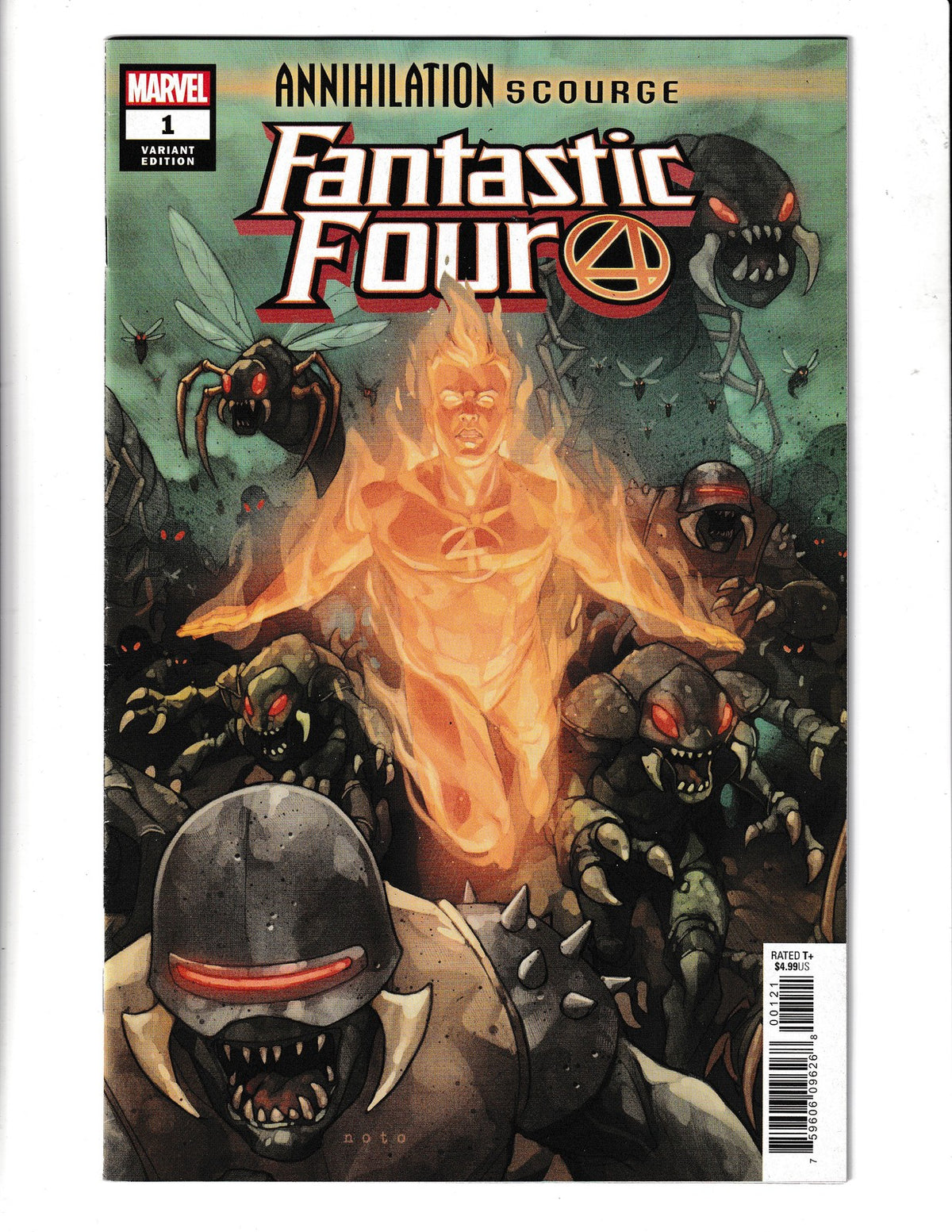Annihilation Scourge: Fantastic Four #1 (2019) Phil Noto Variant Marvel Comics