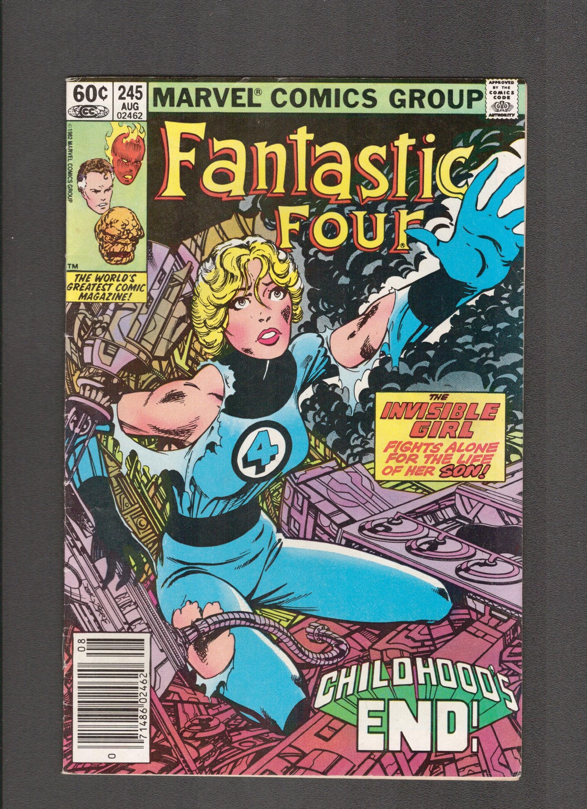 Fantastic Four #245 (1982) 1st Avatar - Franklin Richards Marvel Comics