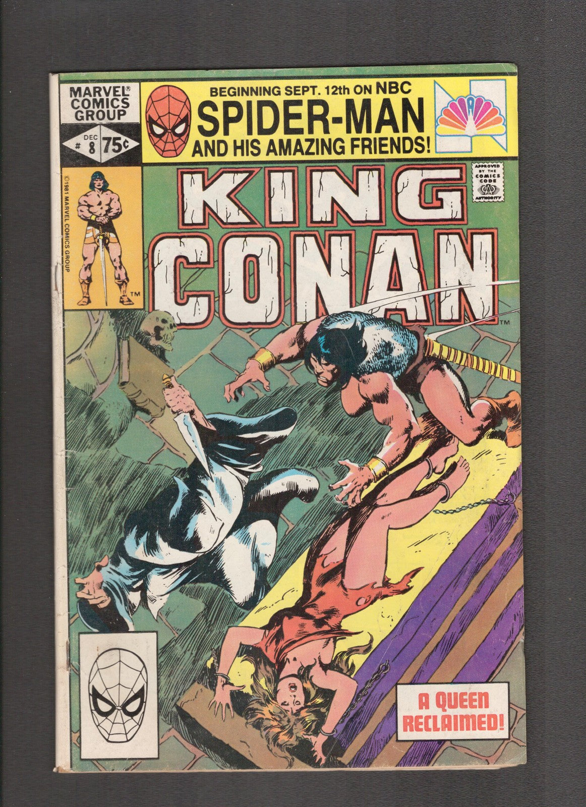 King Conan #8 (1981) Bell, Buscema, Kane Marvel Comics