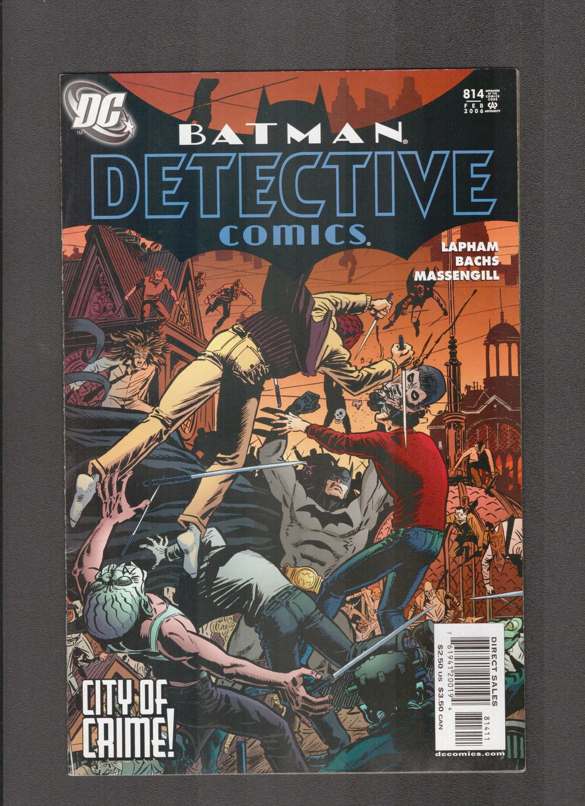 Detective Comics #814 (2003) David Lapham DC Comics