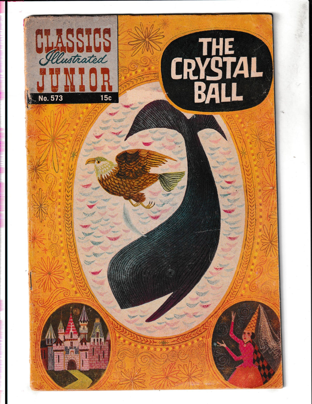 Classics Illustrated Junior #573 (1961) Crystal Ball Gilberton Comics