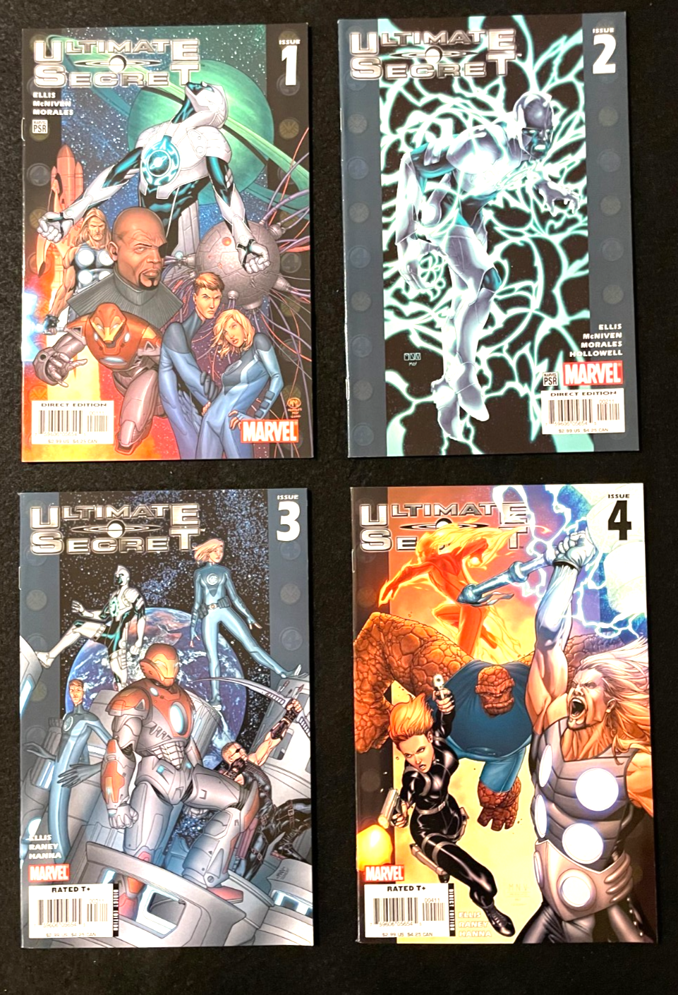 Ultimate Secret - Complete Set of 4 - #1-4 (2005) Marvel